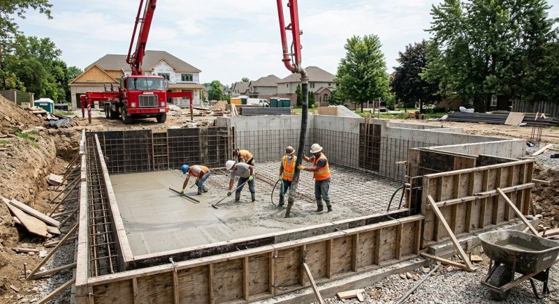 Basement Slab Installation in Greenville, SC