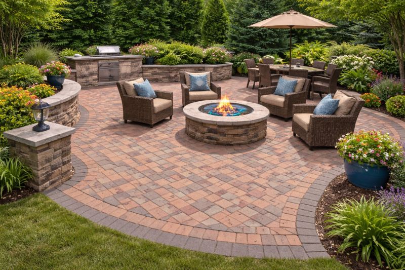 Brick Hardscape Construction in Stamford, CT