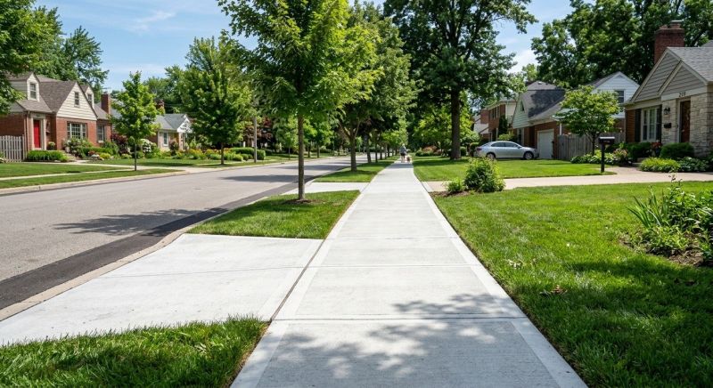 Cement Walkway Installation in Denver, CO