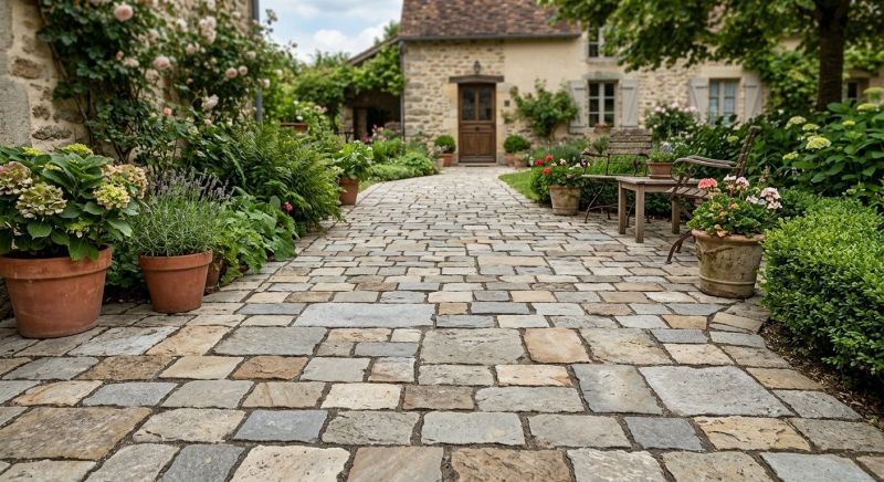 Cobblestone Installation in Longmont, CO