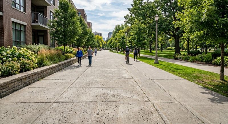 Concrete Sidewalk Construction in Denver, CO